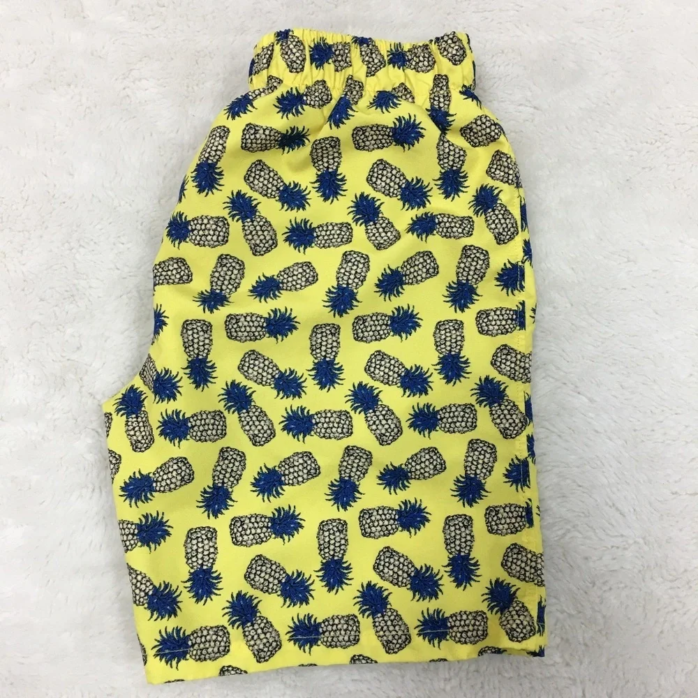 Pili Carrera Boys Pineapple Swim Trunk Shorts 10Y